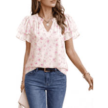 Timeson Women's Chiffon Blouses