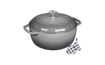 Umite 6QT Cast Iron Dutch Oven