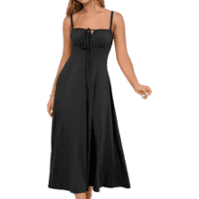 YATHON Women's Boho Corset Dress