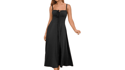 YATHON Women's Boho Corset Dress