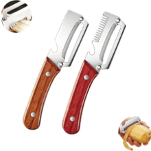 2PCS 3-in-1 Vegetable Peeler & Bottle Opener