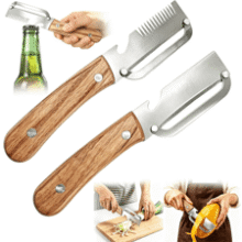 2‑Pack Multi‑Functional Vegetable Peeler