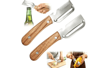 2‑Pack Multi‑Functional Vegetable Peeler
