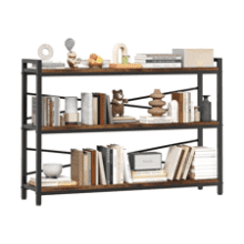 3 Tier Industrial Bookcase