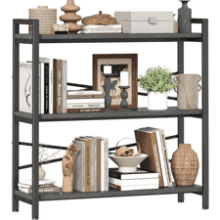 3-Tier Industrial Bookcase