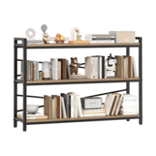 3 Tier Industrial Bookcase
