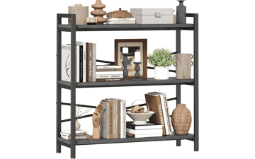 3-Tier Industrial Bookcase