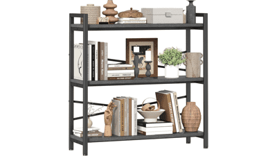 3-Tier Industrial Bookcase