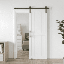 30" x 96" Sliding Barn Door with Hardware Kit