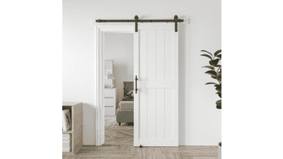 30" x 96" Sliding Barn Door with Hardware Kit
