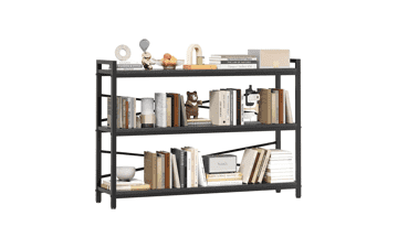 3‑Tier Vintage Wooden Bookcase