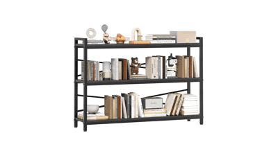 3‑Tier Vintage Wooden Bookcase