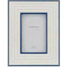 4x6 Breem Frame Navy with White Rope
