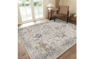 Bavni 5x7 Washable Area Rug