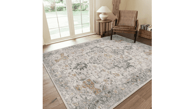 Bavni 5x7 Washable Area Rug