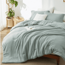 Bedsure Sage Green Comforter Set
