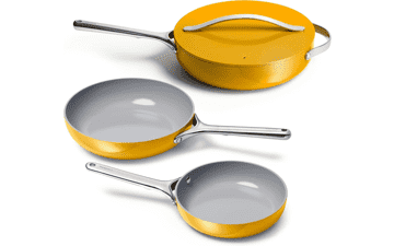 Caraway 4-Piece Non-Stick Fry Pan Set
