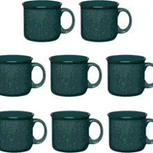 Ceramic Campfire Mugs 15 Oz