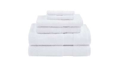Comfort Spaces 6-Piece Luxury Turkish Towel Set