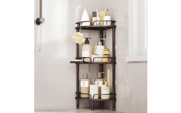 Consumest 3‑Tier Corner Shower Caddy