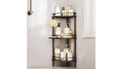 Consumest 3‑Tier Corner Shower Caddy