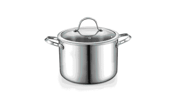 Cooks 8‑Quart Stainless Steel Stock Pot