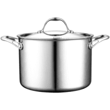 Cooks 8‑Quart Stainless Steel Stockpot