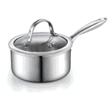 Cooks Stainless Steel 1.5‑Quart Saucepan