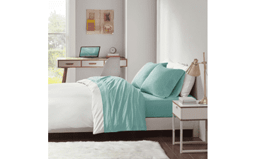 Cotton Blend Jersey Bed Sheet Set