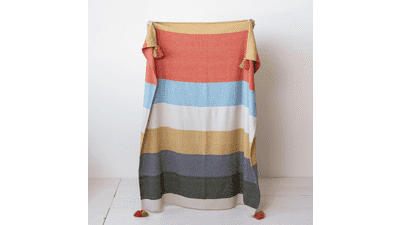 Creative Co-Op Woven Cotton Throw