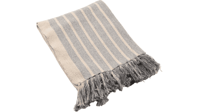 Creative Co-Op Woven Cotton Throw