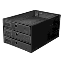 EXERZ 3-Tier Paper Sorter Desk Organizer