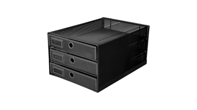 EXERZ 3-Tier Paper Sorter Desk Organizer