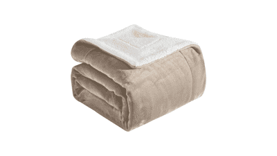 Elegant Comfort Sherpa Blanket