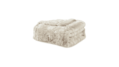 Elegant Sherpa Throw Blanket