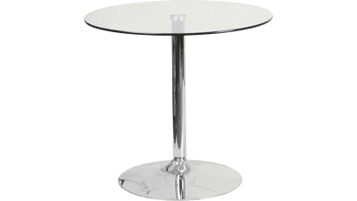 Flash Furniture Hills Glass Dining Table