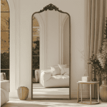 G-LEAF Vintage Baroque Floor Mirror