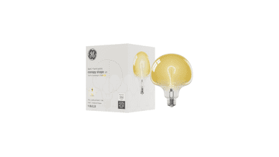 GE Light+Form 25W Warm Candlelight Canopy
