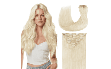 GOO GOO Clip‑In Human Hair Extensions