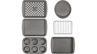GoodCook Nonstick 6-Piece Toaster Oven Set
