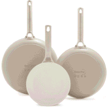 GreenPan 3-Piece Nonstick Frying Pan Set