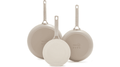 GreenPan 3-Piece Nonstick Frying Pan Set