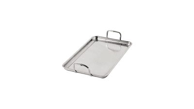 Hestan Tri-Ply Stainless Double Burner Griddle