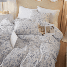 HighBuy Blue Floral Twin XL Comforter Set