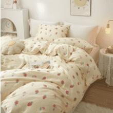 HighBuy Girls Strawberry Comforter Set Twin XL