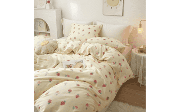 HighBuy Girls Strawberry Comforter Set Twin XL