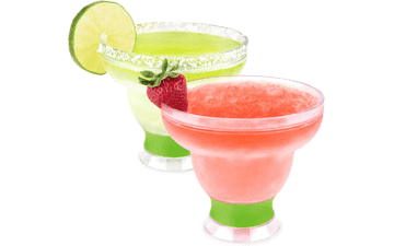 Host Freeze Margarita Glasses