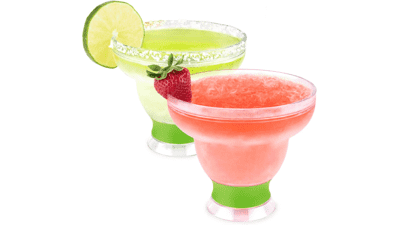 Host Freeze Margarita Glasses