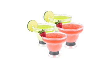 Host Freeze Margarita Glasses
