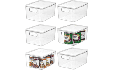 IDesign 6-Pack Pantry Storage Bin